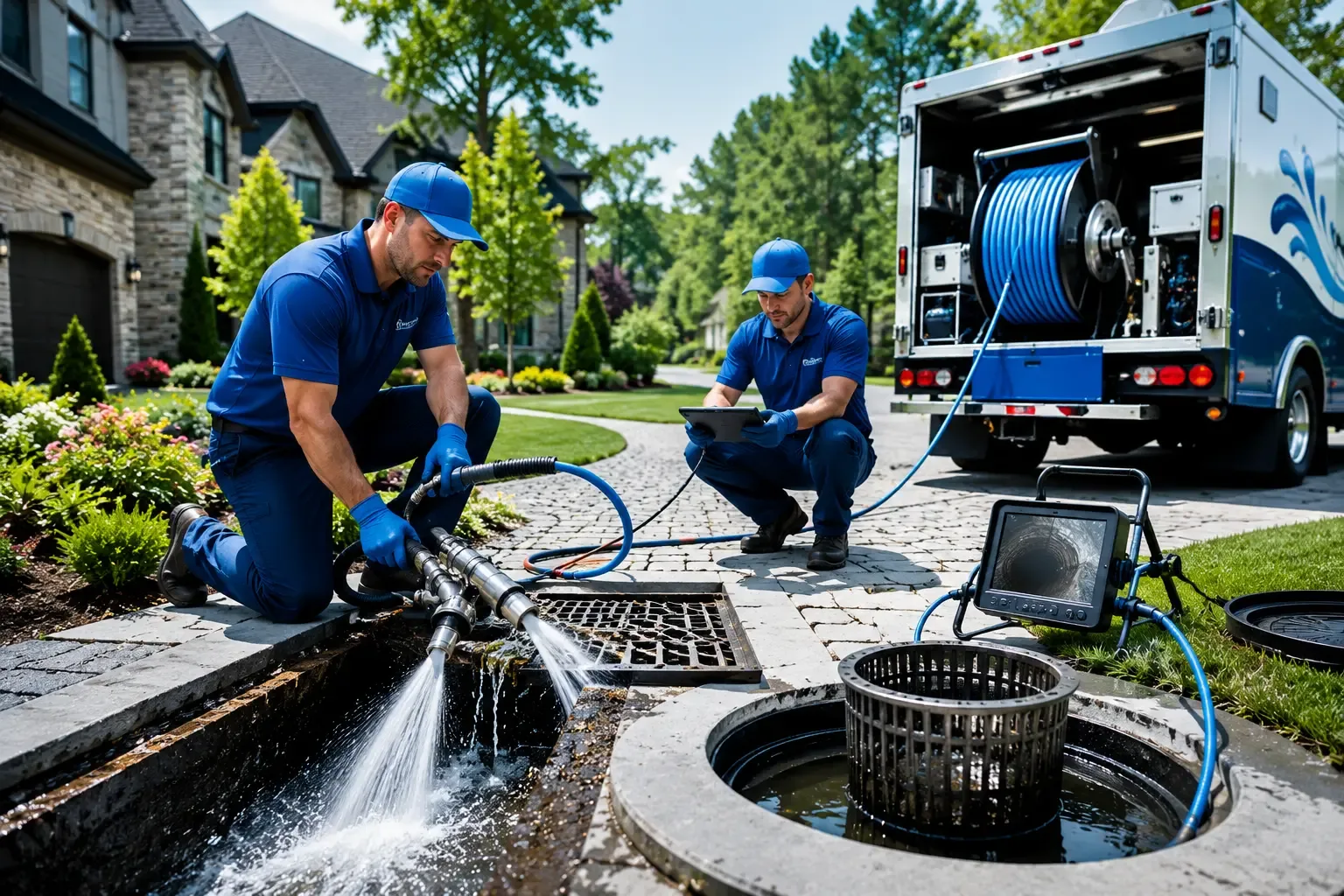 Local outdoor drain cleaning professionals in Bedford, OH