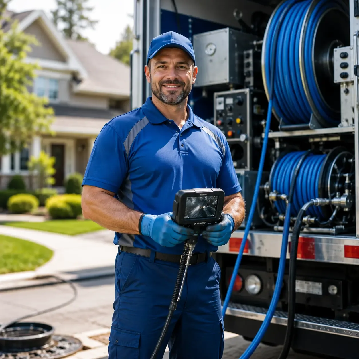 Local outdoor drain cleaning specialists in Bedford, OH
